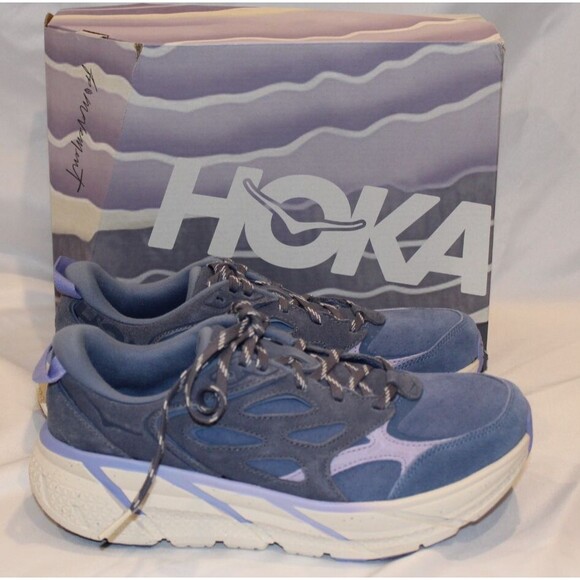 Hoka One X Free People Women's Running Sneakers Clifton L Purple $175 - Picture 1 of 6